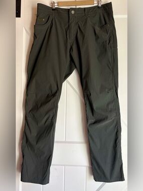 KUHL Silencr Pants 40x34 Olive Gray Hiking Stretch